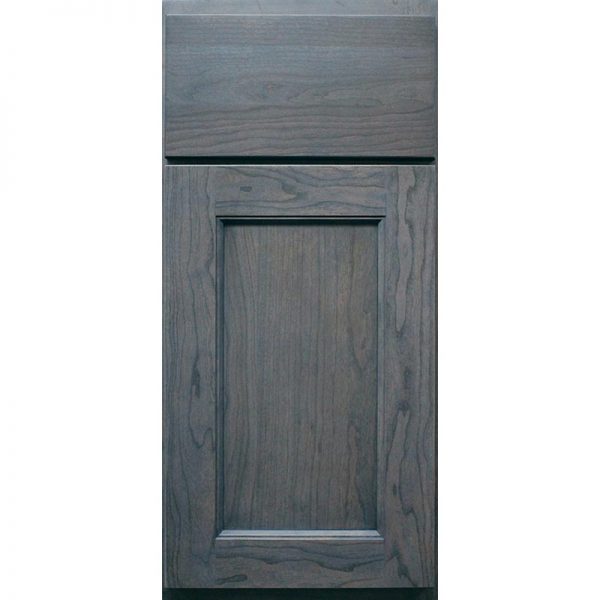 Bertch Kitchen+ Edgewood Recessed Cabinet Panel in Slate Gray