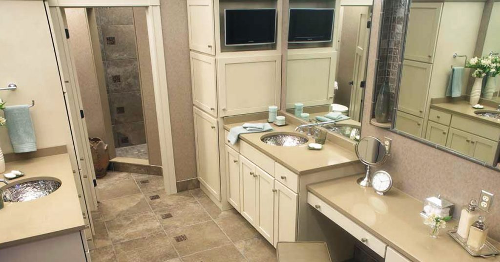 Optimizing Your Bathroom Storage Space - Quad City Kitchen & Bath